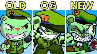 Friday Night Funkin' VS Fliqpy Old VS Original VS New (FNF Happy Tree Friends)