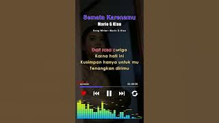 Mario G Klau  - Semata Karenamu (Karaoke With Backing Vocal)