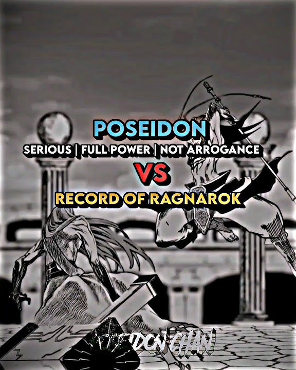 Poseidon VS Record of Ragnarok verse #shorts #recordofragnarok #shuumatsu #edit