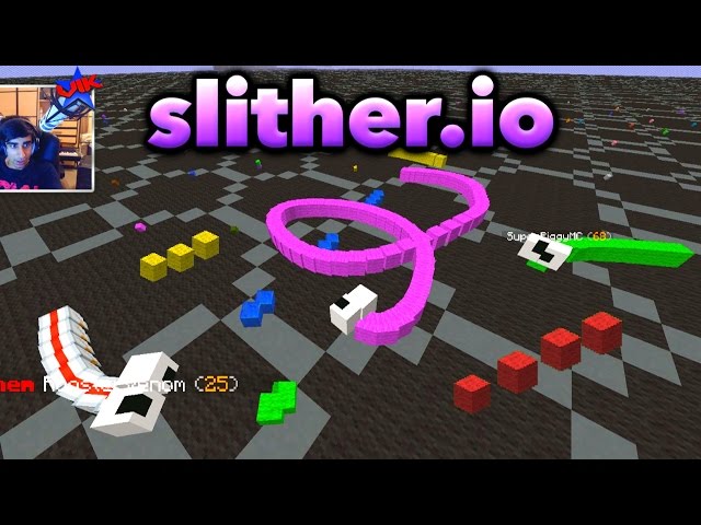 SlitherCraft .io  Blocos de minecraft, Jogos online, Jogo multiplayer