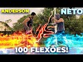 Desafio INSANO! Quem EXECUTAR 100 flexões PRIMEIRO, GANHA!