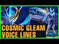 GUSION COSMIC GLEAM VOICE LINES | LEGEND SKIN | MOBILE LEGENDS