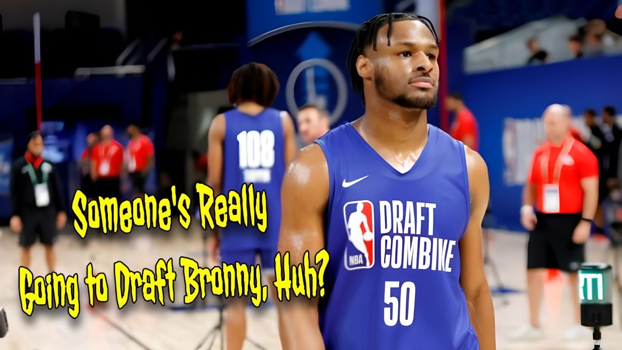 Someone's Really Going to Draft Bronny, Huh?