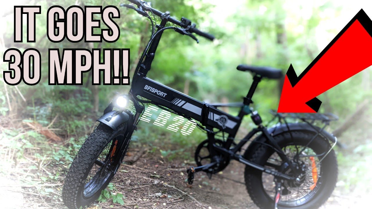 A Full Suspension Fat Tire Ebike that Folds?! BFISport EB20 YouTube