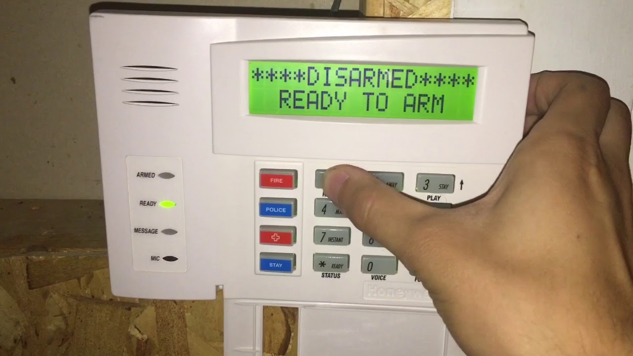 Ademco Vista 10se Test 12 YouTube