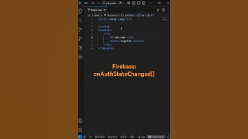 Firebase Auth : onAuthStateChanged() in Vue.js in Hindi