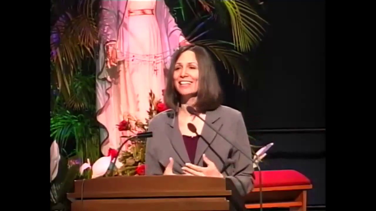 Christine Watkins' Catholic conversion story at the Notre Dame Medjugorje Conference patricia sandoval wikipedia