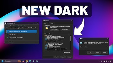 Windows 11: Enable NEW Dark Mode File Explorer, Run, MORE – Build 26220.6972 (KB5067106)