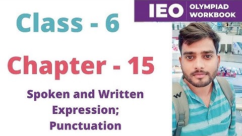 IEO~  International  English Olympiad |Class- 6 | C- 15 | Spoken and Written Expression; Punctuation