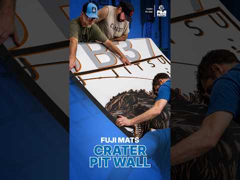 FUJI MATS CRATER PIT WALL INSTALL | CLUB 37 JIU JITSU