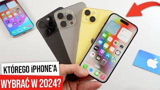 Jakiego iPhone'a Kupić w 2024? 📲 6 NAJLEPSZYCH Modeli