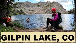 Gilpin Lake Hike  Zirkel Wilderness, Colorado