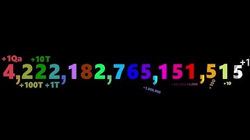 0 to 1 Quintillion with Sound Effects