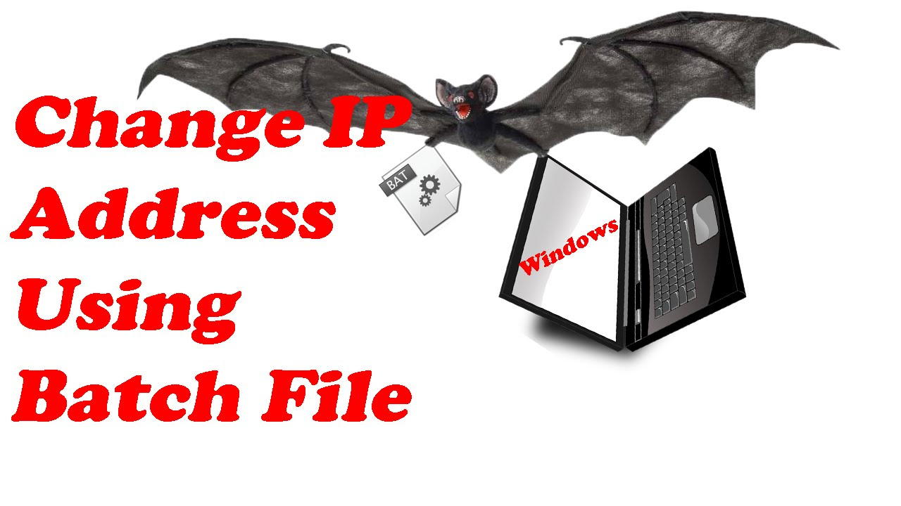 Update How to Change IP Address Easily Using Batch File Script