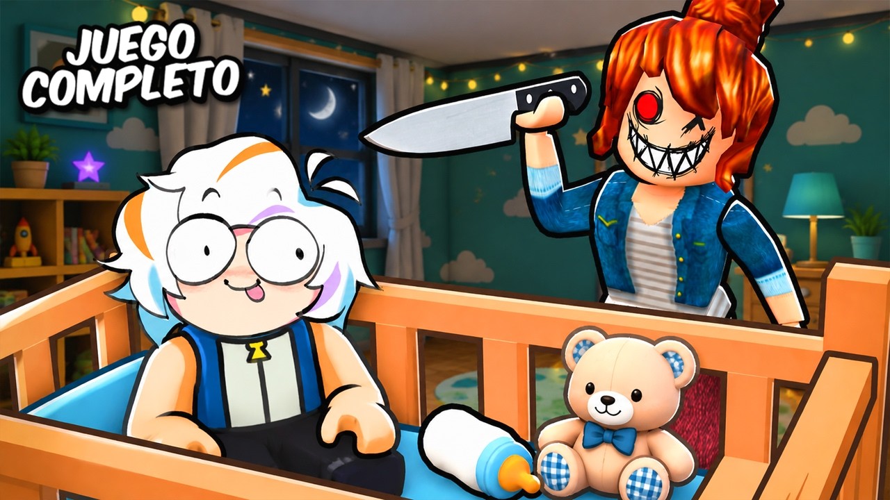 UNA NIÑERA MALVADA NOS ADOPTA COMPLETO (ADOPTION STORY ROBLOX)