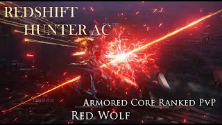 Lightweight Hunter AC: Red Wolf on the Hunt  Armored Core RANKED PvP  Patch 1.06.1