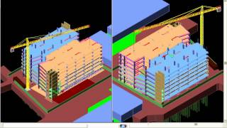 4D-CAD Planning # Construction Sequence