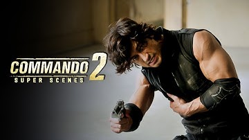 Commando 2 Super Scene | Gear up to watch Vidyut