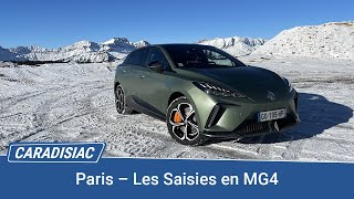 Paris - Les Saisies en MG4 : savoir prendre son temps