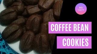 Coffee Bean cookies without cocoa powder / egg less Cookies / coffee Beans Petifor #Big Tasty