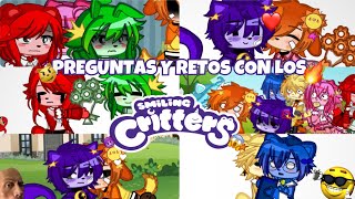 PREGUTAS Y RETOS CON LOS SMILING CRITTERS//PoppyPlayime//// ¿se empiezan gustar?