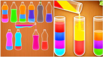 Water Sort Puzzle Gameplay 27 , Android Games ios Walkthrough Simulator Think Brain