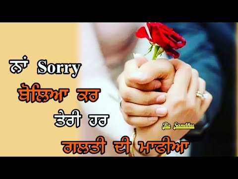 Na Sorry ? Whatsapp Status Punjabi Status 2021 | New Punjabi Song Status 2021 | Bs Sandhu