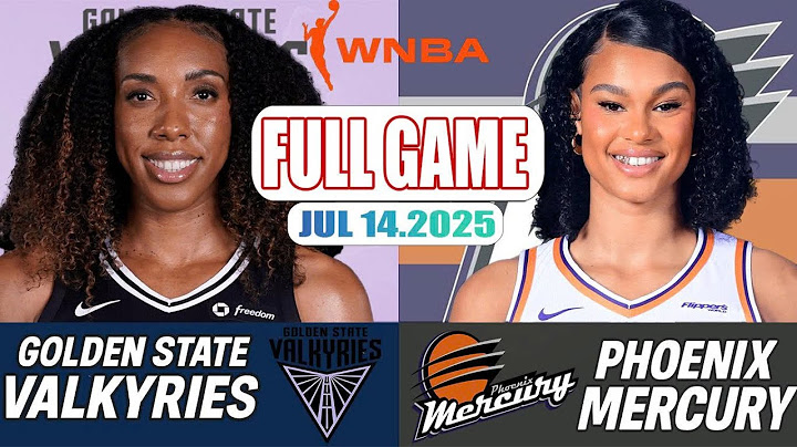 Golden State Valkyries VS Phoenix Mercury Full Game Highlights Jul 14, 2025 WNBA Season 2025