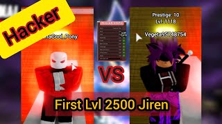 Fighting The First Lvl 2500 Jiren Hacker Dragon Ball Z Final Stand By Saiyan - hack dragon ball z final stand roblox