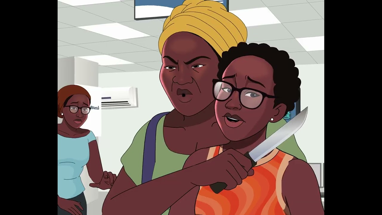 General Market | African Animated Short Film| Plot twist 