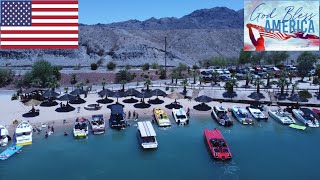 DJI Mini 2 - 4th of July weekend at Pirate Cove in Needles, CA - 2022