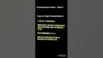 5 Second Rule That can change Life! #NoProcrastination #motivation