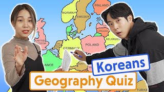 Koreans Try to Label a Map of Europe for the First Time!!