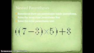 Nested Parantheses