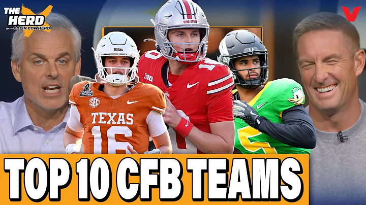 Joel Klatt ranks TOP 10 college football teams, Arch Manning a bust? | The HERD w/ Colin Cowherd