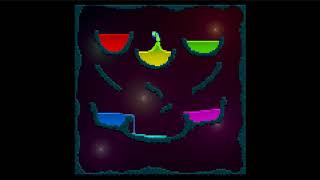Compute shader liquid simulation with color diffusion.
