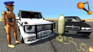 РУССКИЕ ВЗОРВАЛИ БОМБУ НА СДЕЛКЕ С ОПГ | BeamNG.drive