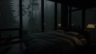 Relaxing Rain On Stormy Days To Comfort Your Soul | Sound Increases Sleep Quality