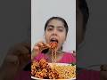 spicy chicken and maggi #food #asmr #mukbang #explore #shorts #subscribe #sub