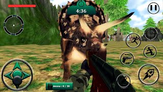Dino Shooting 2021: Dinosaur Hunter Game Android Gameplay screenshot 2