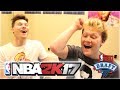 EPIC REAL LIFE DRAFT 'N' PLAY vs. JESSERTHELAZER WITH FORFEIT!!! | NBA 2K17