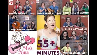55+ Minutes of Children's Songs: Happy & You Know It, Jazz MacDonald & More with Miss Nina & Friends