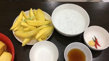 Cách làm xoài giòn ngâm mắm đường ngon bá cháy | Bếp nhà Chút