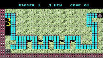 AMIGA OCS JOKERDASH 2 BOULDER DASH MEGA COLLECTION 1 AMIGA Boulderdash CLONE Emerald Mines WEB NET