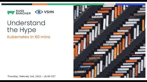 Webinar: Understand the Hype: Kubernetes & Rancher in 60 Minutes – 2022-02-03