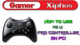 Quick & Easy] How To Use Wii U Pro Controller On PC - YouTube