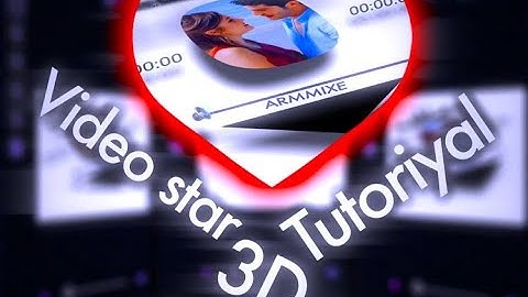 Tutorial Musical 3D in video star iPhone | #alightmotion #tutorial #الایت_موشن #videostar #qrcode