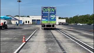 Off-Set Maneuver - J-Tech Institute - Commercial Truck Driving program