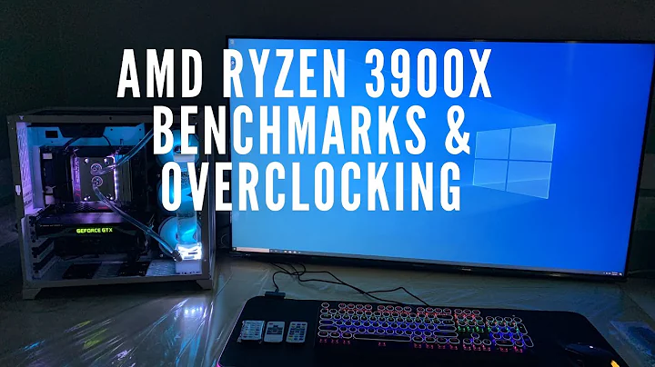 AMD Ryzen 3900X 벤치마크 및 오버클럭