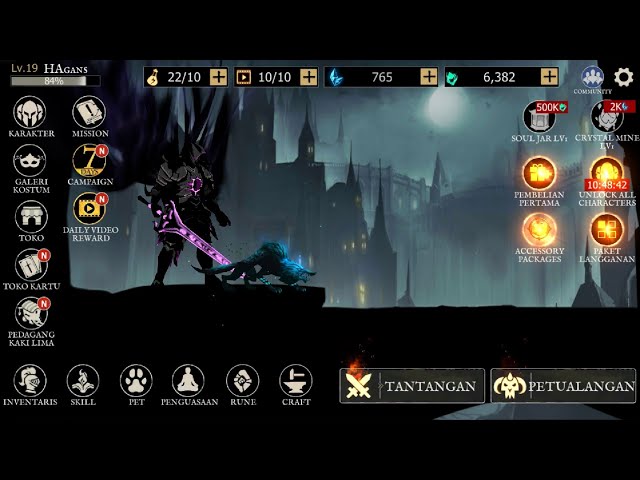 shadow of death stickman fighting gameplay-all boss ( HEART OF THE SWAMP ) class=